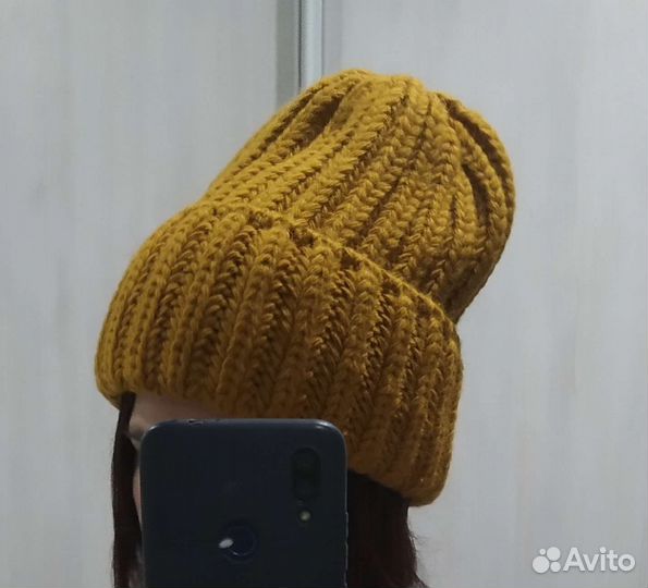 Шапка объемная новая