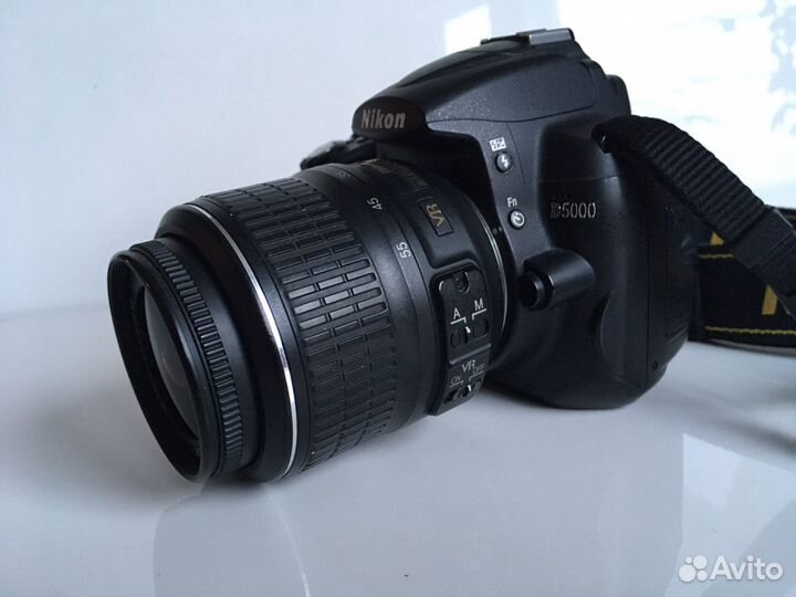 Nikon d5000 kit 18-55mm фотоаппарат