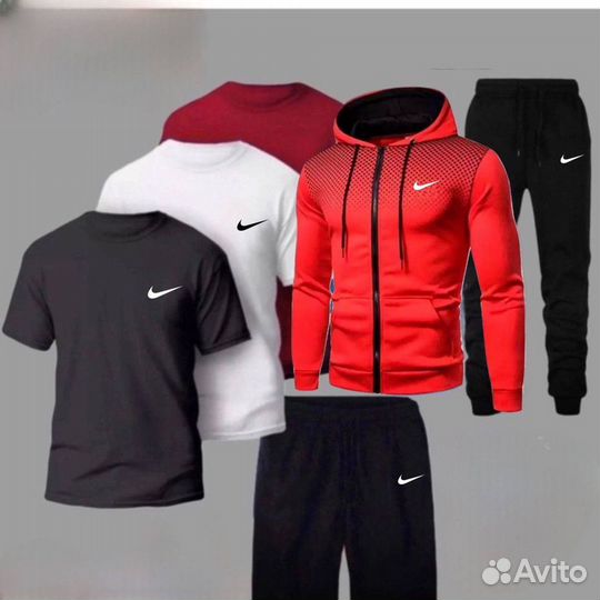 Мужской спортивный костюм 6в1 Nike