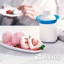 Посуда Таппервер голубой синий