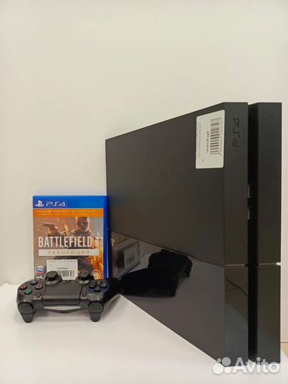 Sony PS4 Fat (1108a) 500 GB б\у + battlefield