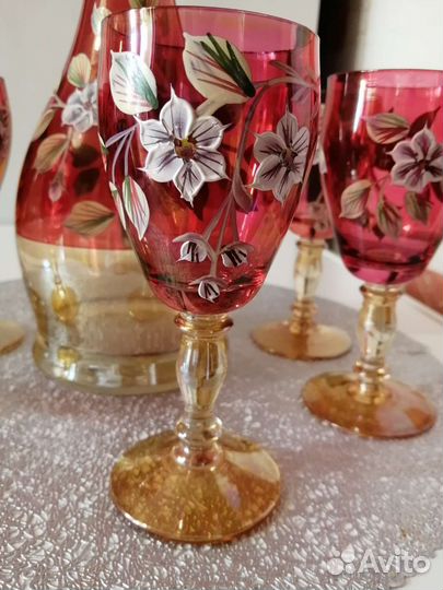 Наборы. Цветное стекло. Богемия