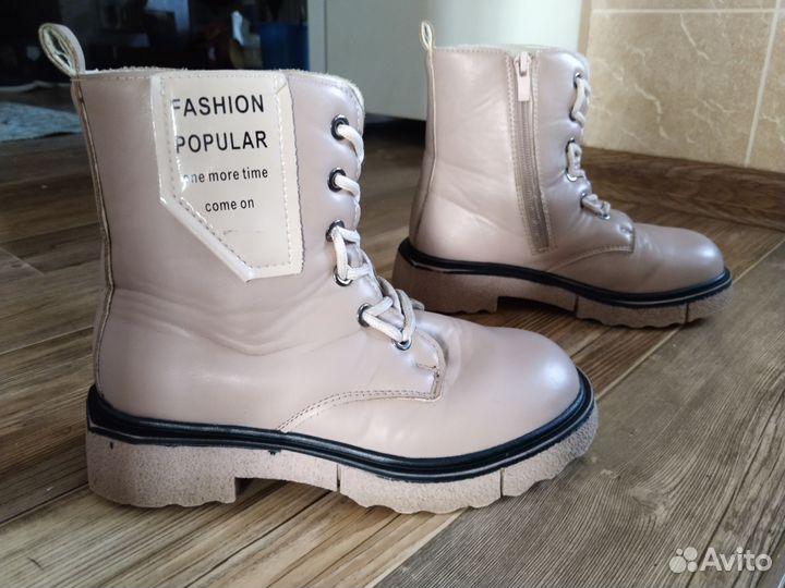 Ботинки демисезонные на девочку 32 размер