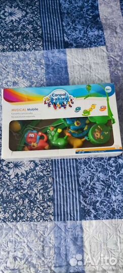 Мобиль на кроватку музыкальный