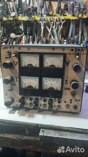 Лабораторный блок питания 2х канальный