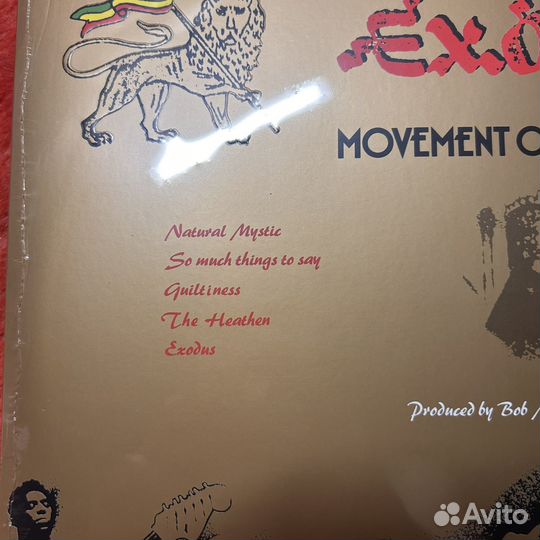 Винил Bob Marley & The Wailers «Exodus» 180g