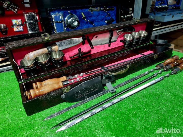 Шашлычный набор подарочный