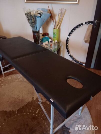 Массажный стол складной с вырезом