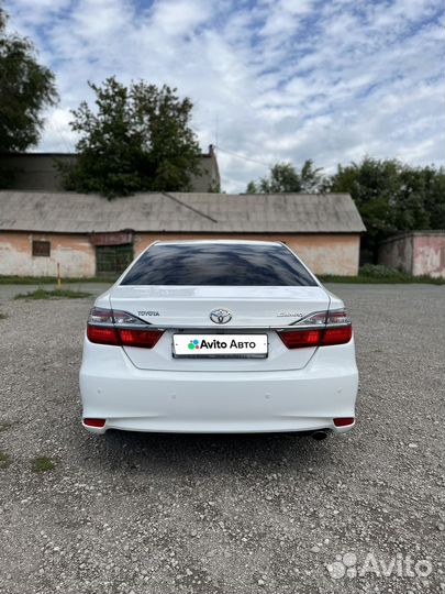 Toyota Camry 2.5 AT, 2016, 179 000 км