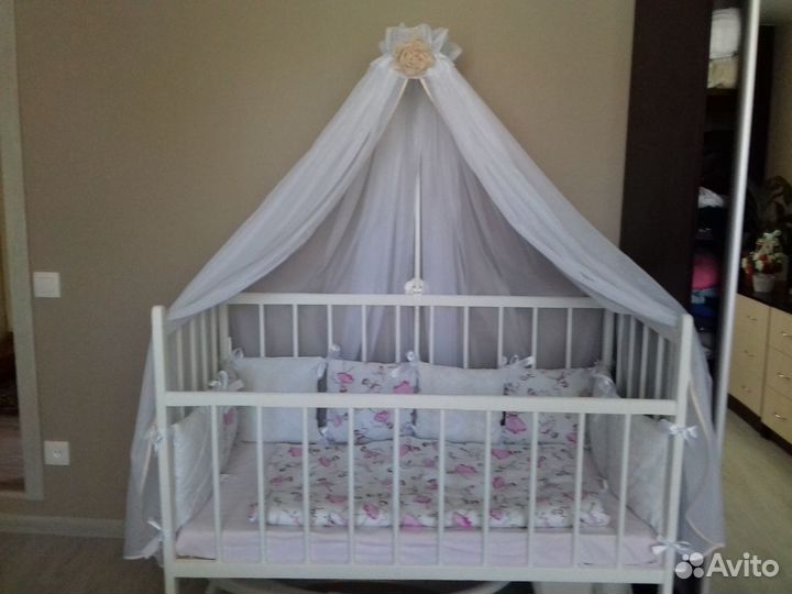 Балдахин в детскую кроватку