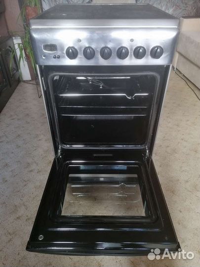 Плита электрическая стеклокерамика Indesit бу