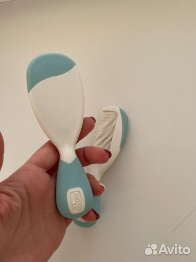 Расческа и щетка для малыша chicco