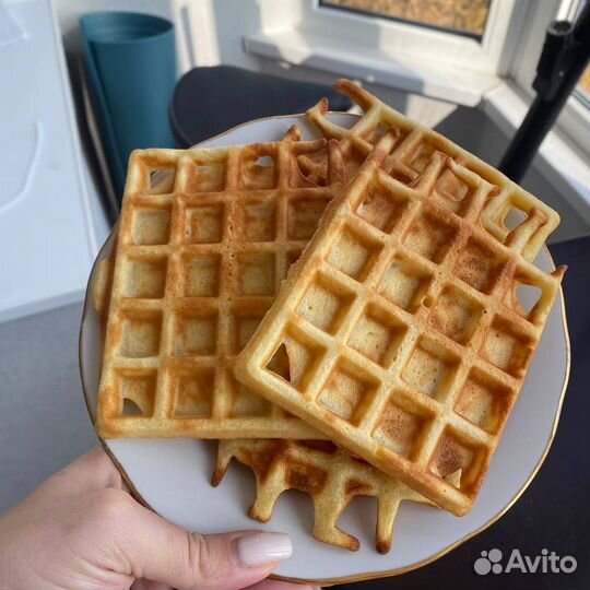 Электрогриль новый мощный вафельница