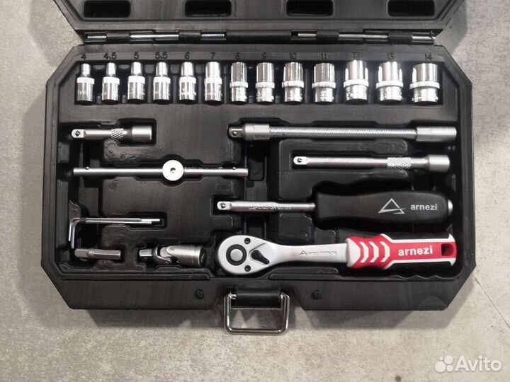 Набор инструментов 46 предмета 1/4DR arnezi