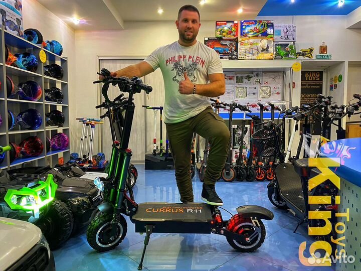 Электросамокат Currus r11 V4 7000w 40ah/60v