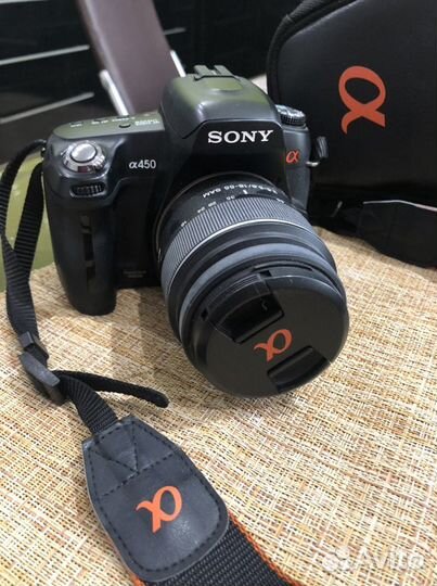 Зеркальный фотоаппарат sony a450