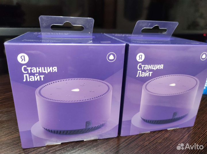 Умная колонка Яндекс Станция Лайт с Алисой