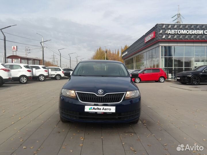 Skoda Rapid 1.6 МТ, 2016, 163 429 км