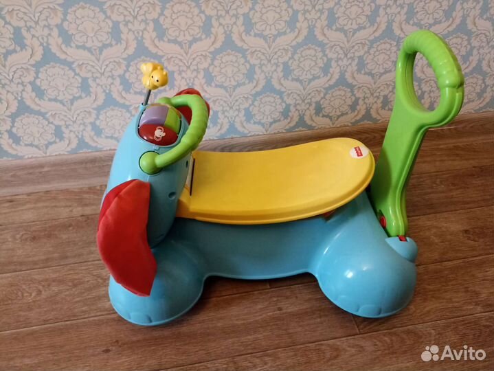 Слон каталка / толокар Fisher price