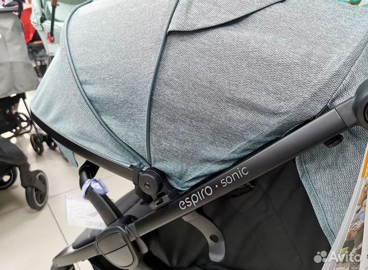 Прогулочная коляска Espiro Sonic Gel, turquoise