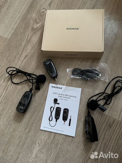 Микрофон петличный xiaokoa N81-UHF