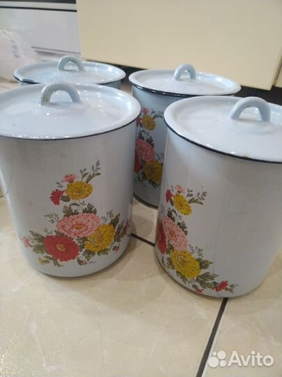 Эмалированная посуда СССР