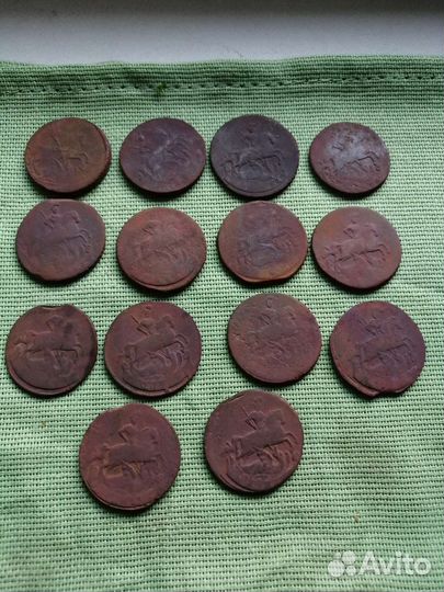 Монета елизавета петровна