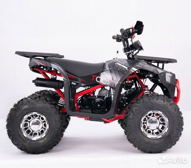 Квадроцикл yacota sirius LD красно-черный