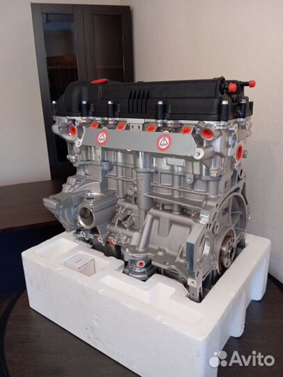 Двигатель новый Kia Ceed Rio G4FC 1.6L с 2008г