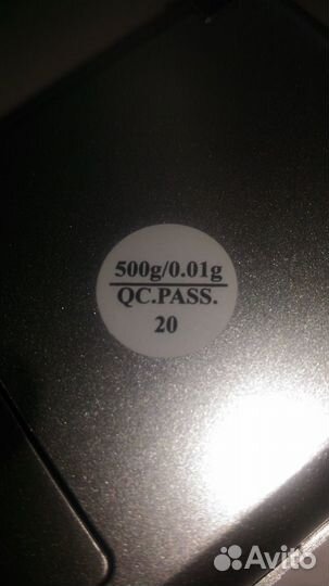Новые весы 500г. 0.01грамма точность С батарейками