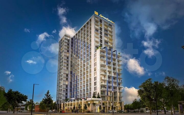 Квартира-студия, 66,8 м² (Грузия)