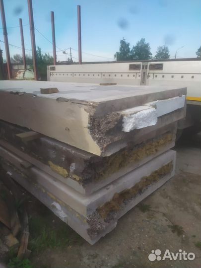 Керамзитобетонные плиты бу