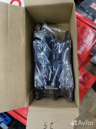 Колодки тормозные передние solaris