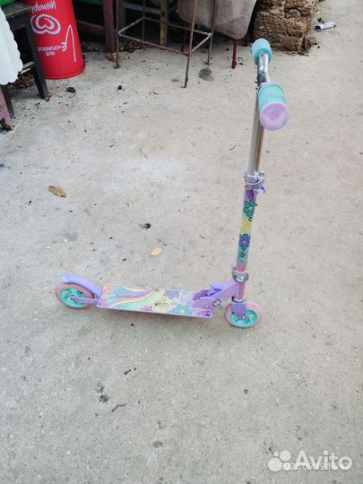 Самокат детский двухколесный бу