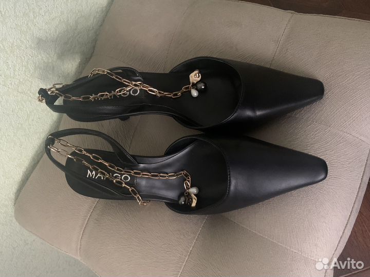 Туфли лодочки mango, 36разм