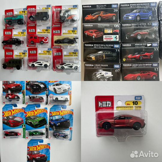 Модели Tomica Premium 1/64 Hot Wheels машинки