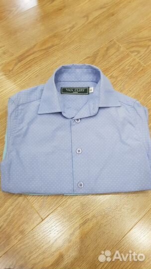 Рубашки для школы van cliff