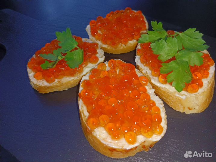 Красная икра Кета