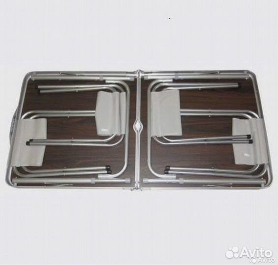 Стол складной туристический + 4 табурета