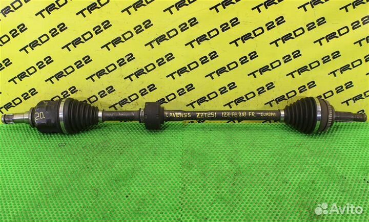 Привод передний правый Toyota Avensis ZZT251