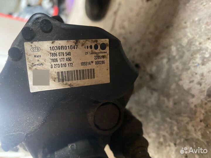 Рулевая рейка bmw 5 f10