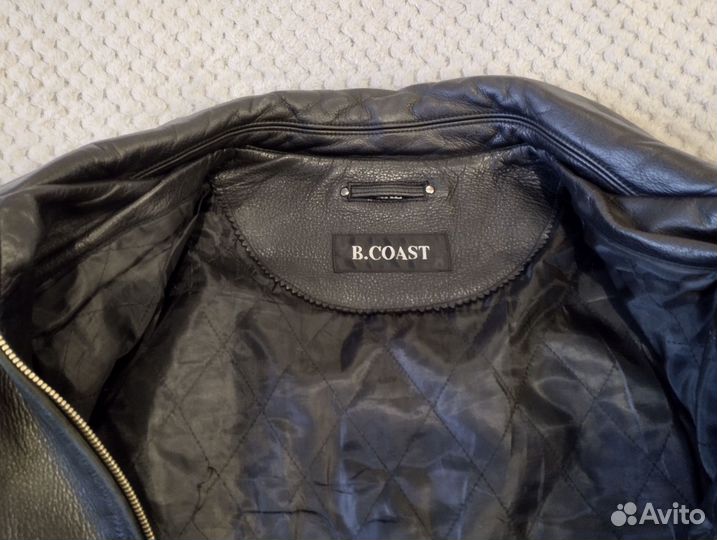 Кожаная куртка мужская