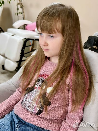 Наращивание натуральных и биопротеиновых волос