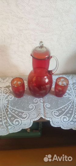 Набор кувшин и стаканы