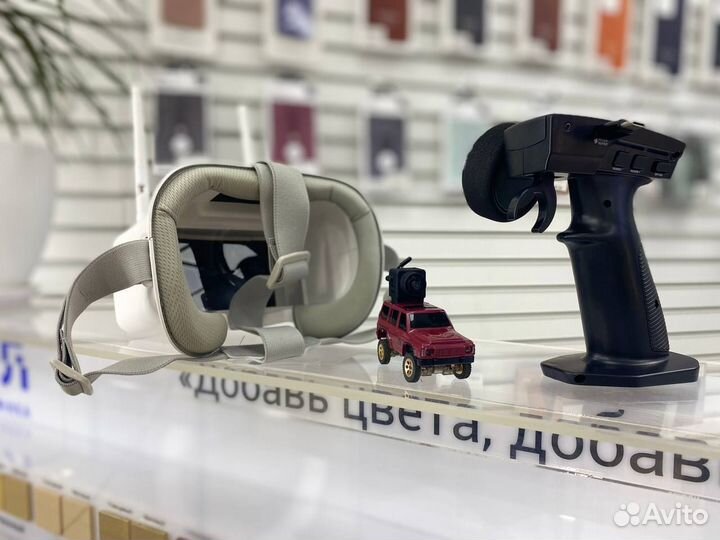 FPV Машинка на радиоуправлении с очками