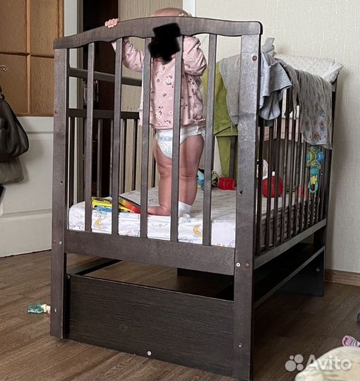 Детская кроватка от 0 до 3 х лет