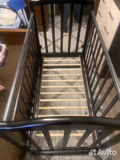 Детская кроватка кочалка