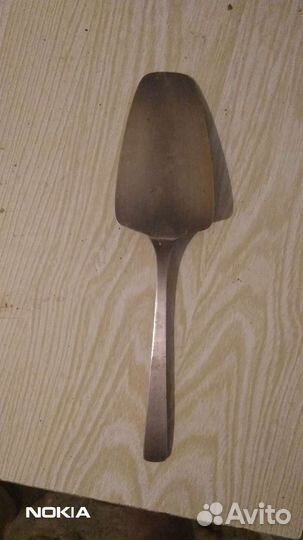 Лопатка для торта мельхиор