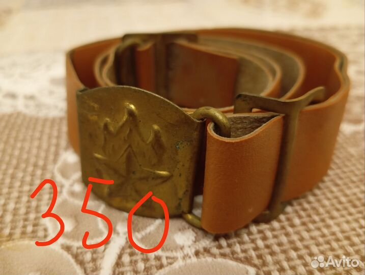 Ремень кобура СССР вмф офицерский милиция