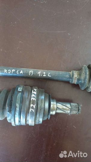 Шрус. Полуось, привод. Опель. Корса. В
